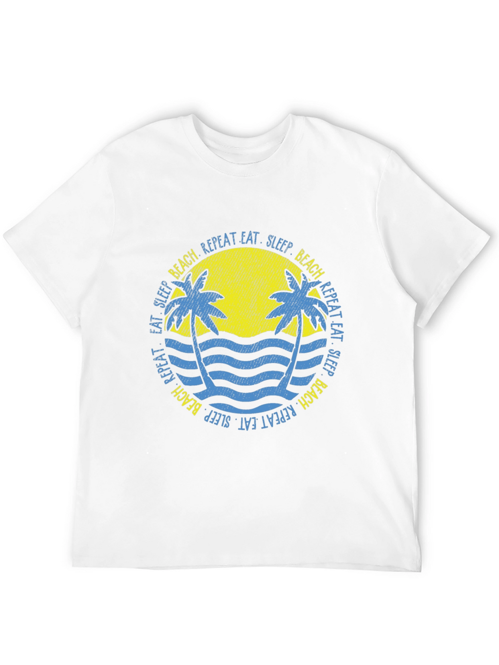 Beach Life T-Shirt: Eat Sleep Beach Repeat!