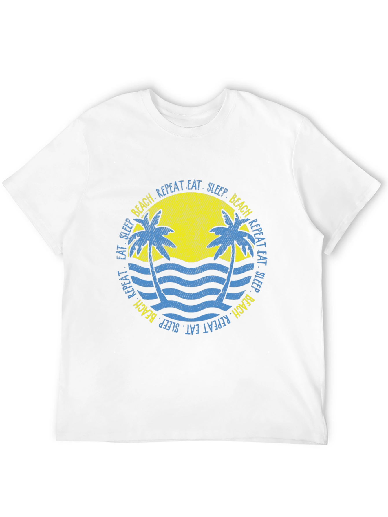 Beach Life T-Shirt: Eat Sleep Beach Repeat!