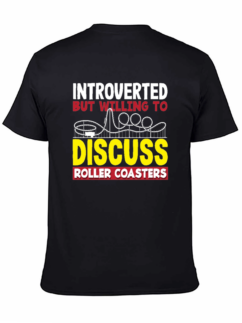 Introverted Roller Coaster Lover T-Shirt
