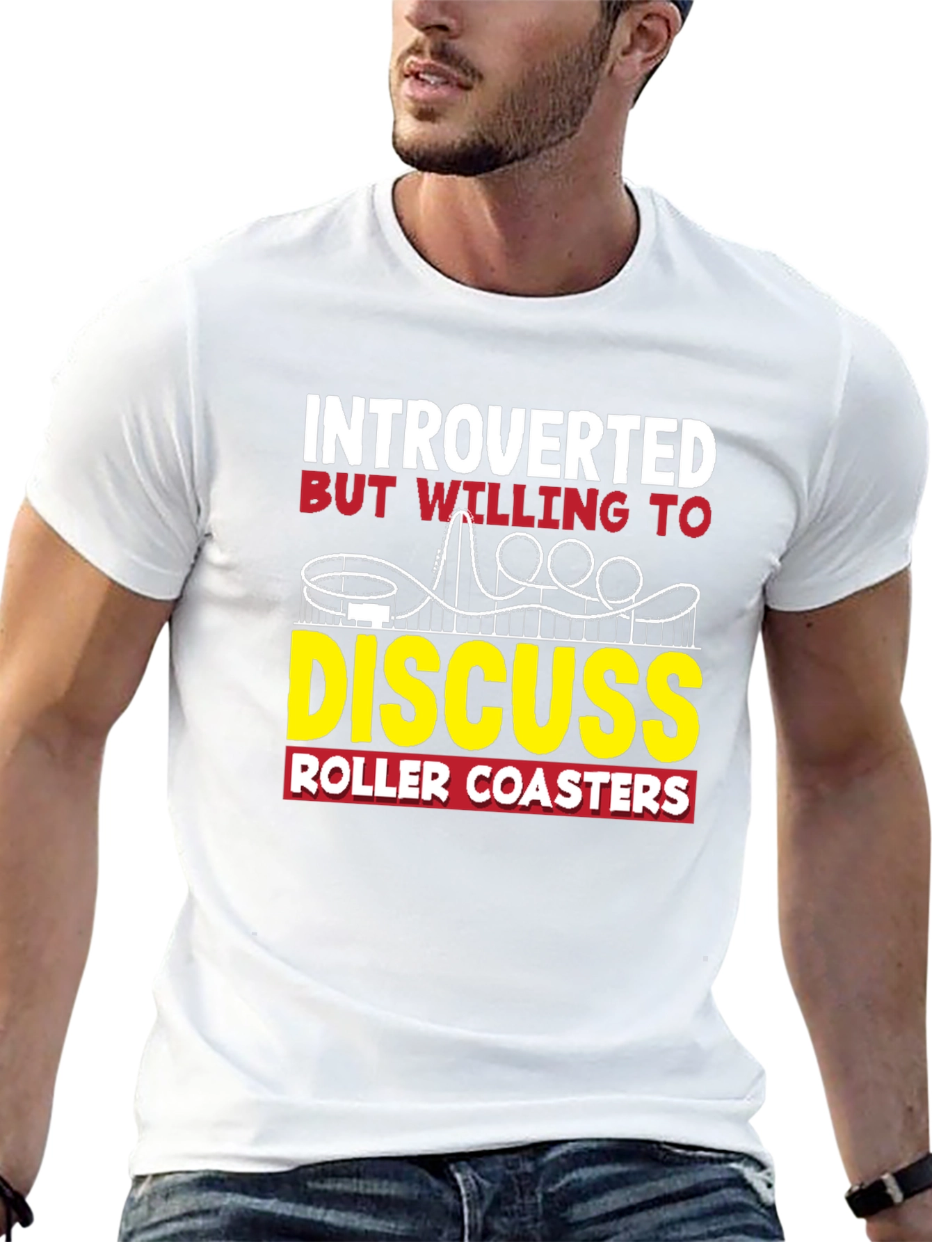 Introverted Roller Coaster Lover T-Shirt