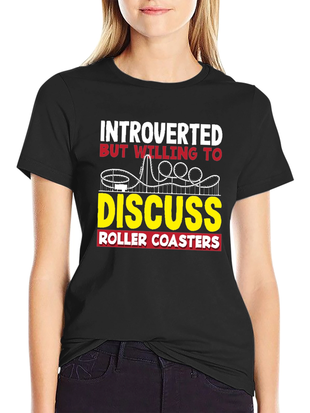Introverted Roller Coaster Lover T-Shirt