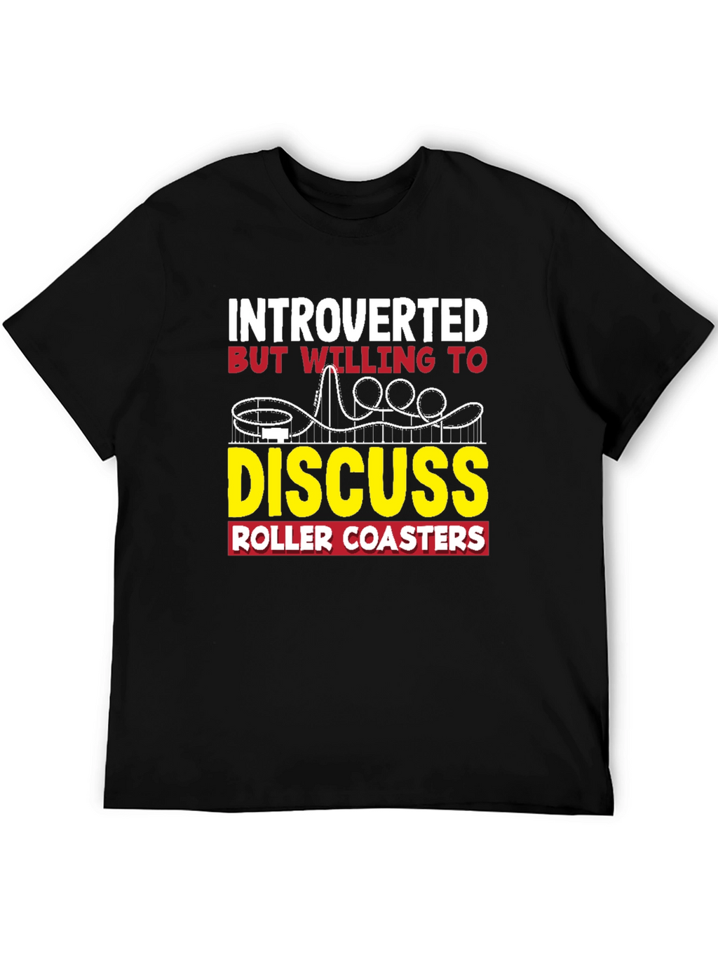 Introverted Roller Coaster Lover T-Shirt