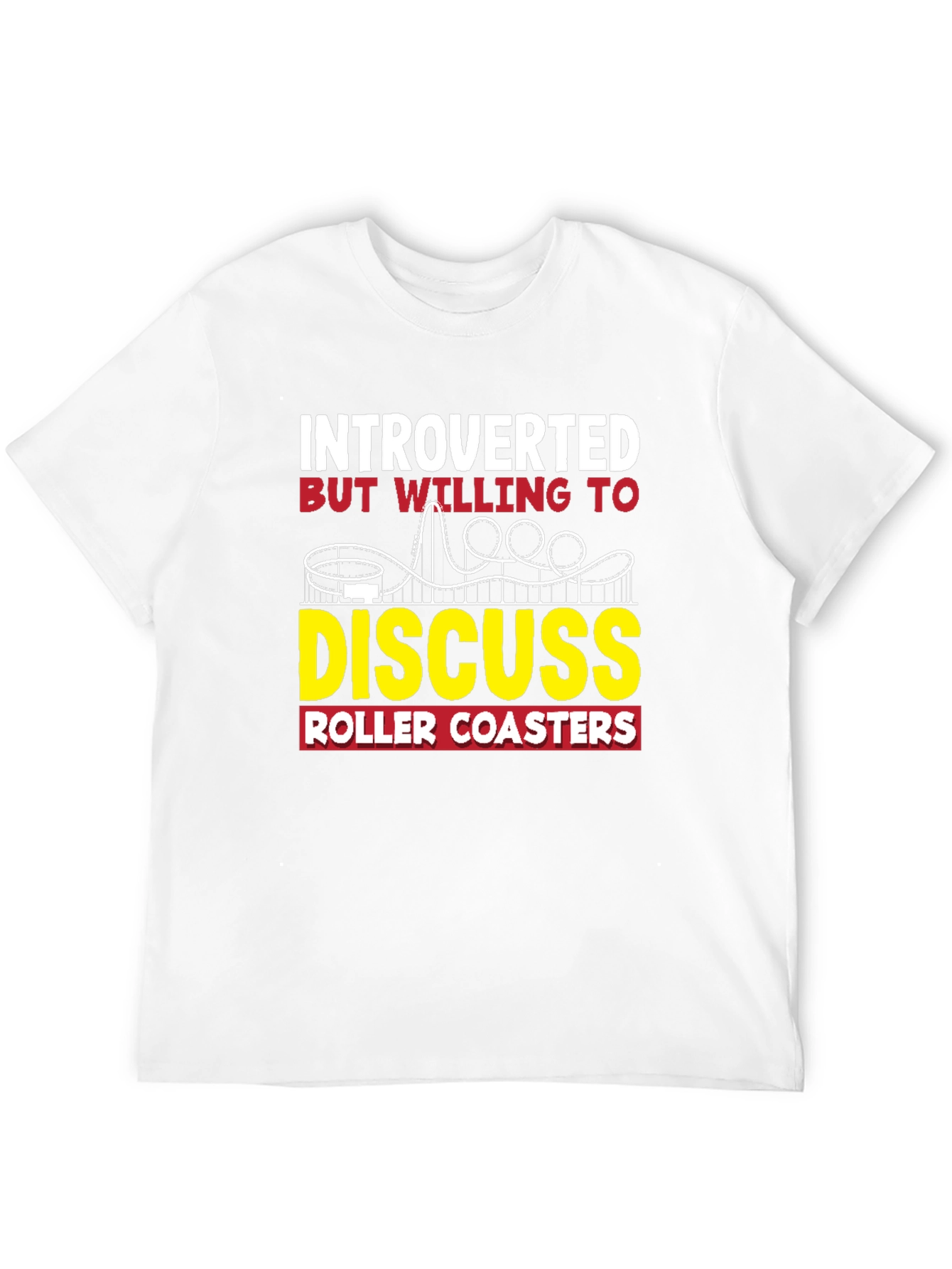 Introverted Roller Coaster Lover T-Shirt