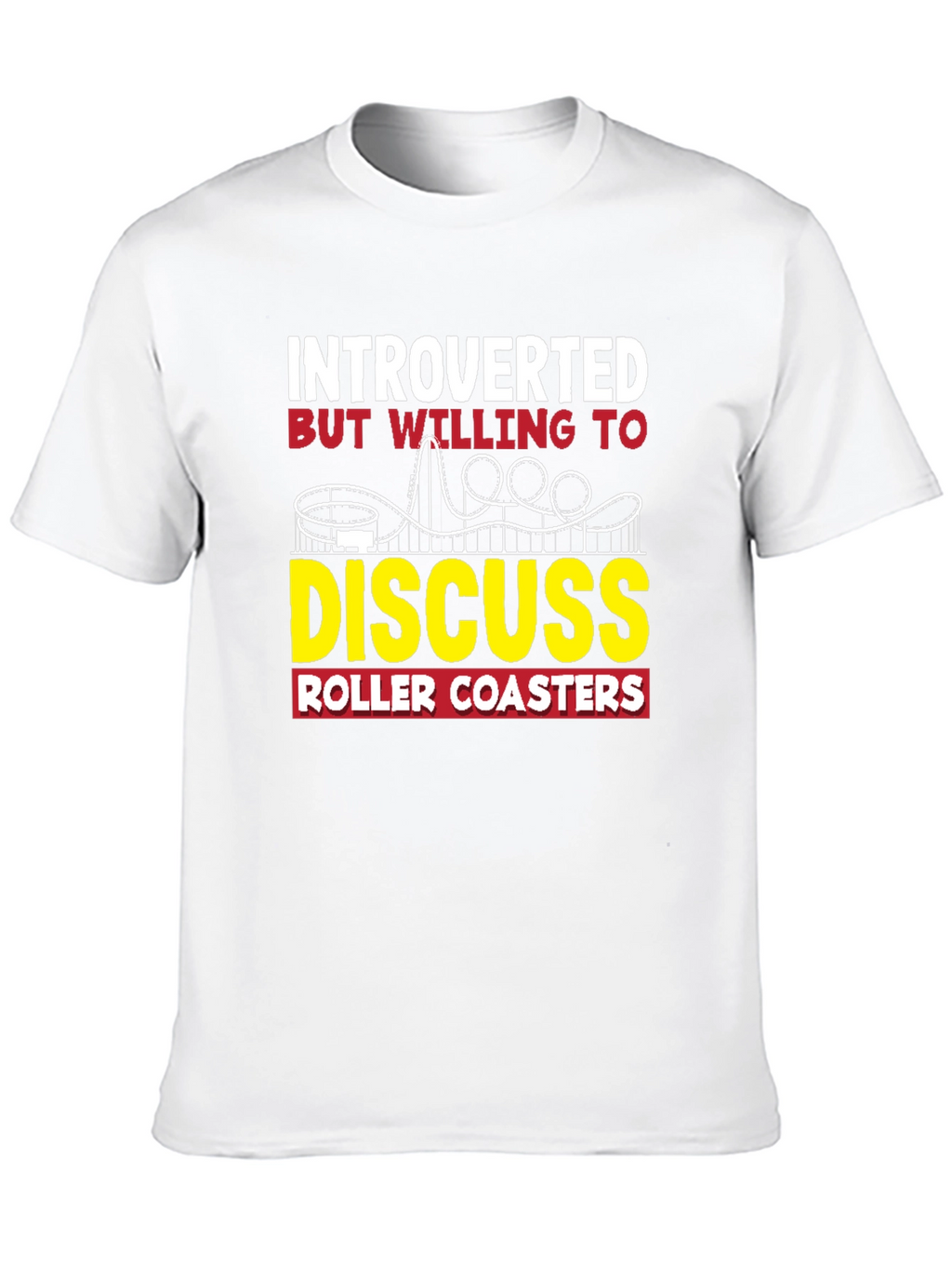 Introverted Roller Coaster Lover T-Shirt