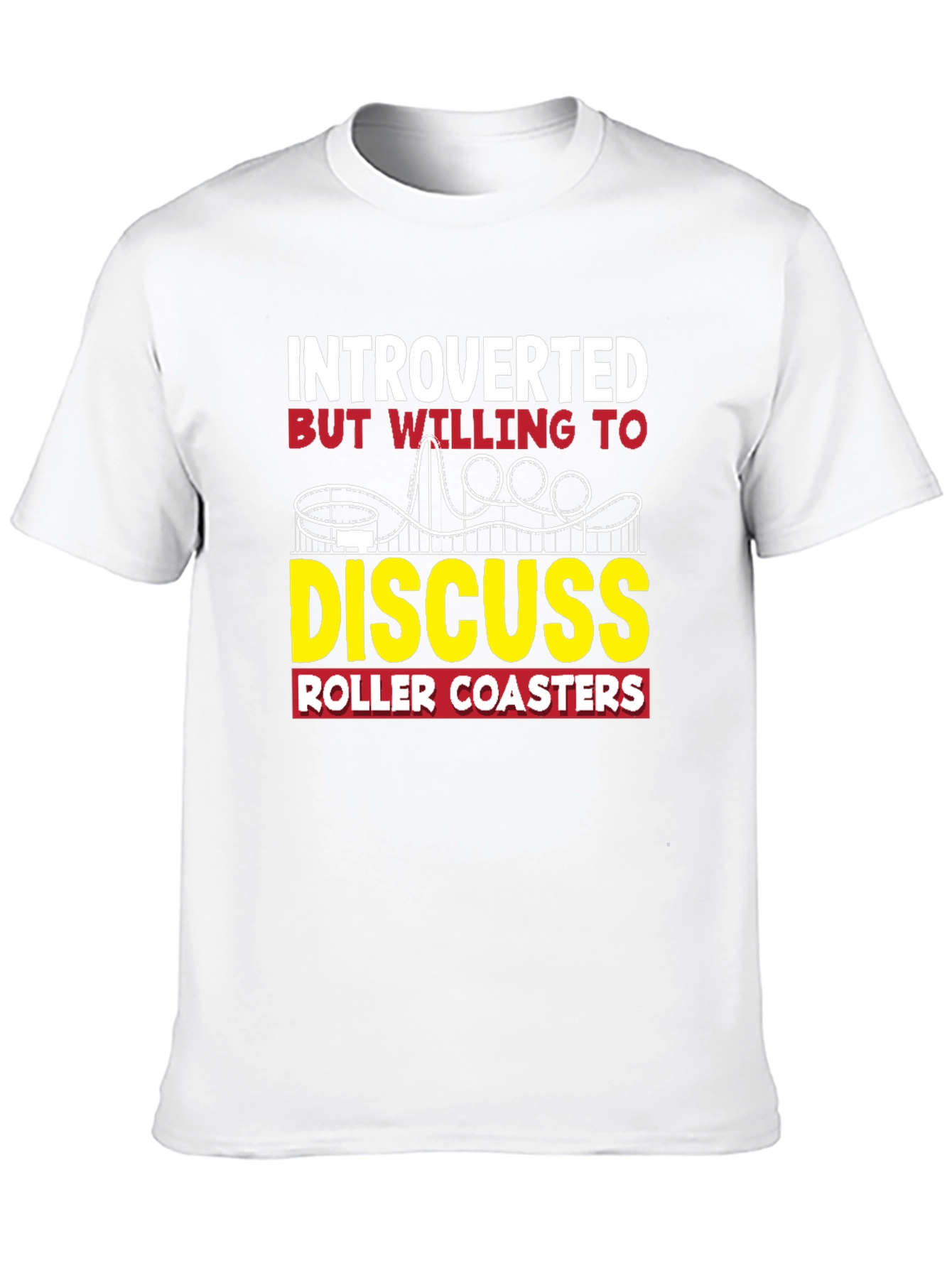 Introverted Roller Coaster Lover T-Shirt