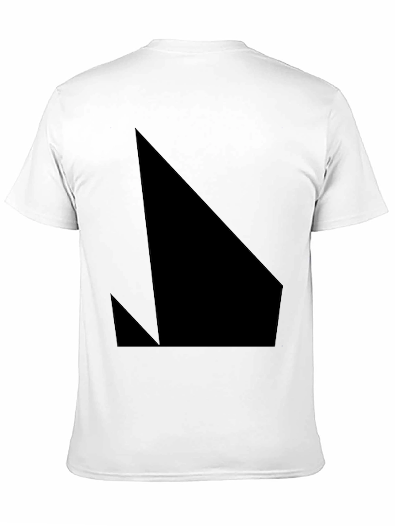 Abstract Graphic Black T-Shirt
