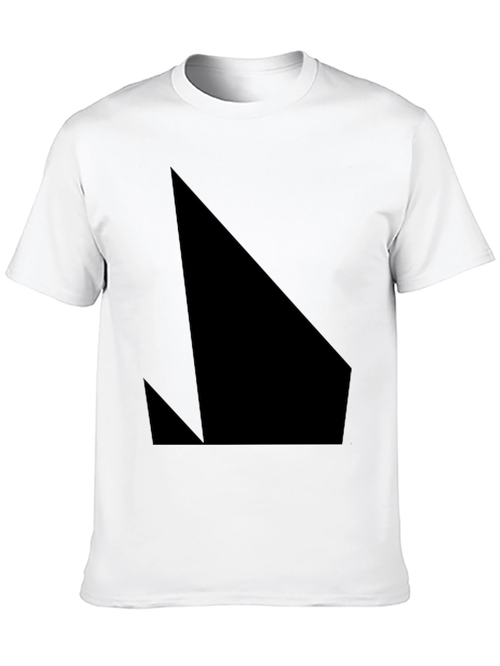 Abstract Graphic Black T-Shirt