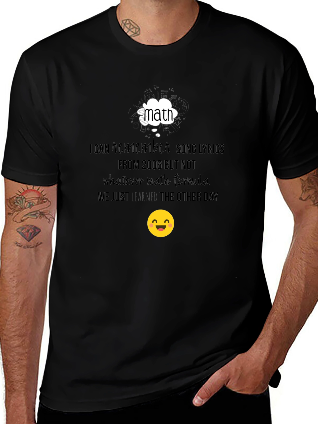 Funny Math Lyrics T-Shirt