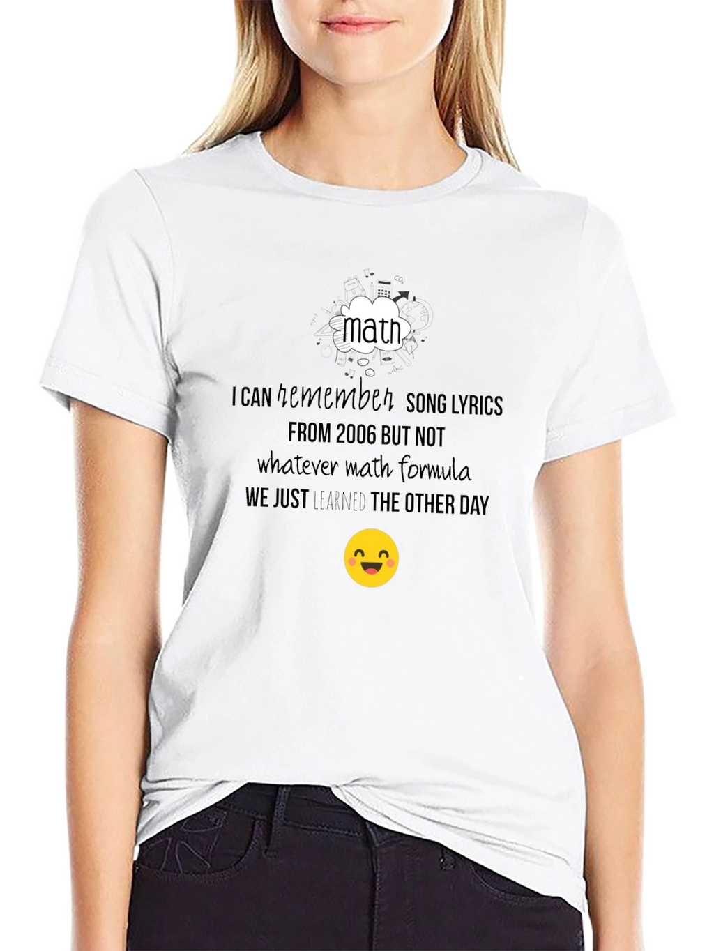Funny Math Lyrics T-Shirt