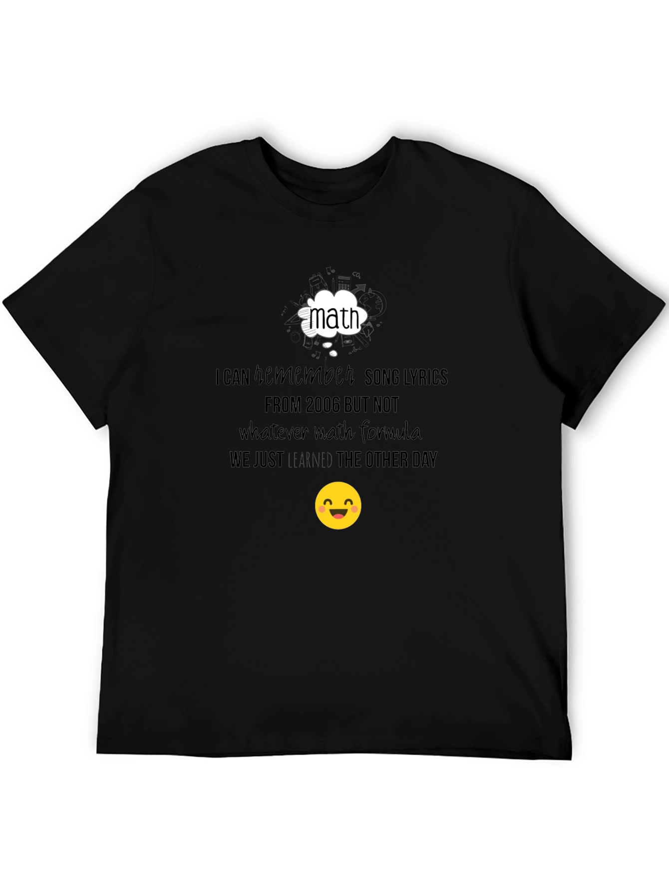Funny Math Lyrics T-Shirt