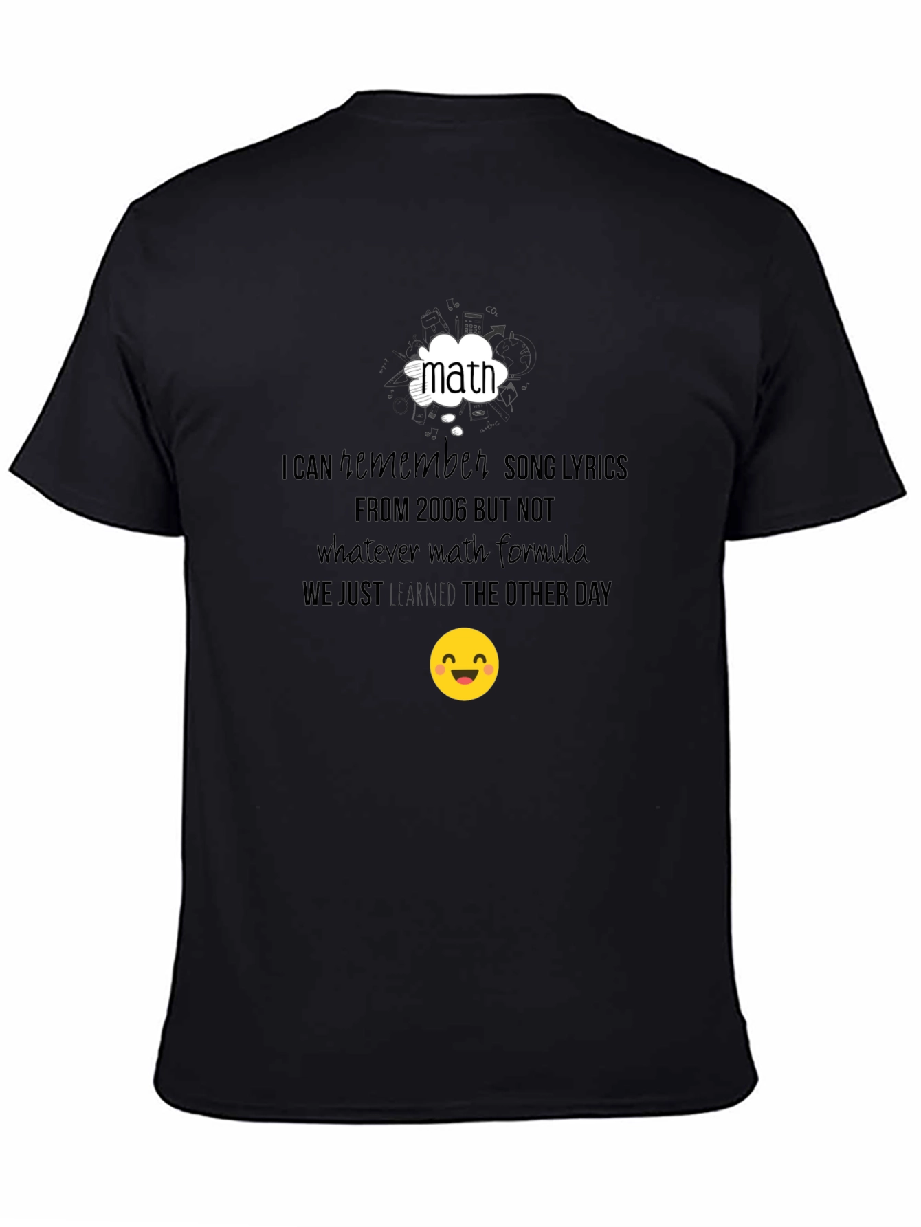 Funny Math Lyrics T-Shirt