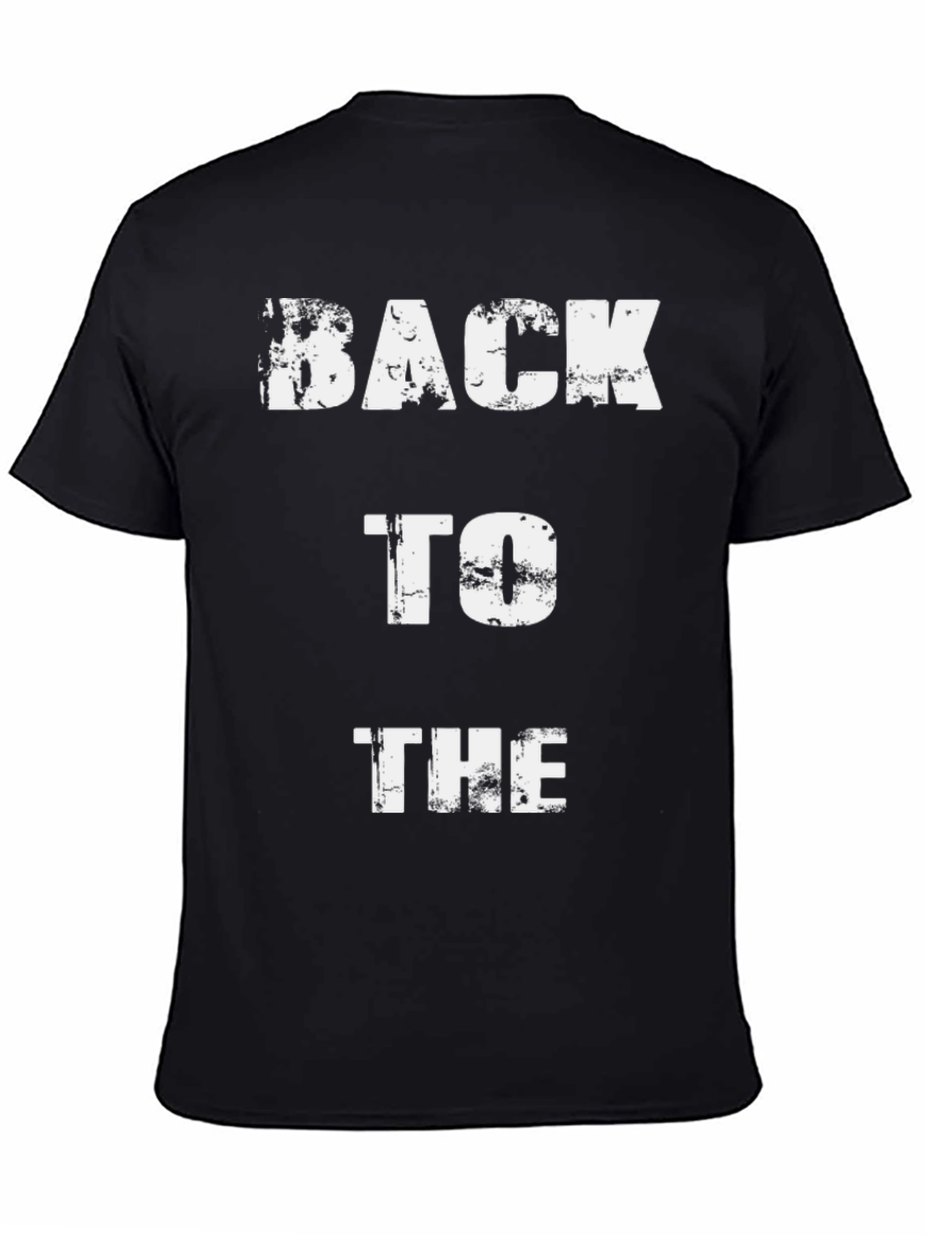 Back To The T-Shirt - Cool Graphic Tee