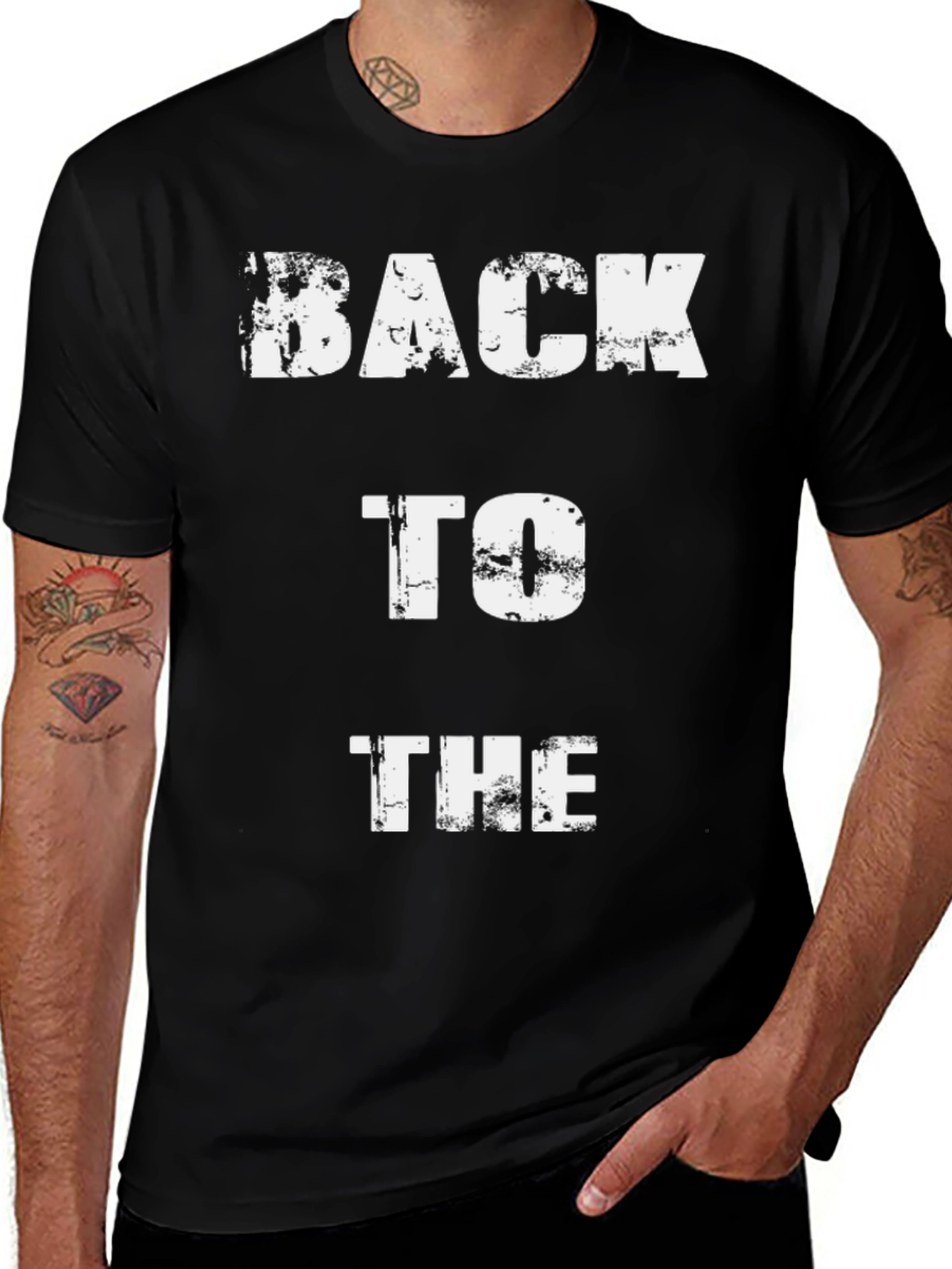 Back To The T-Shirt - Cool Graphic Tee