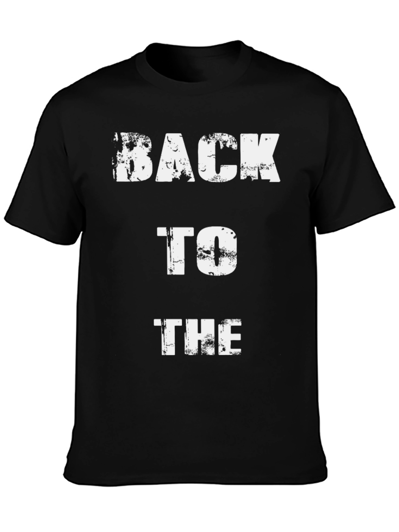 Back To The T-Shirt - Cool Graphic Tee