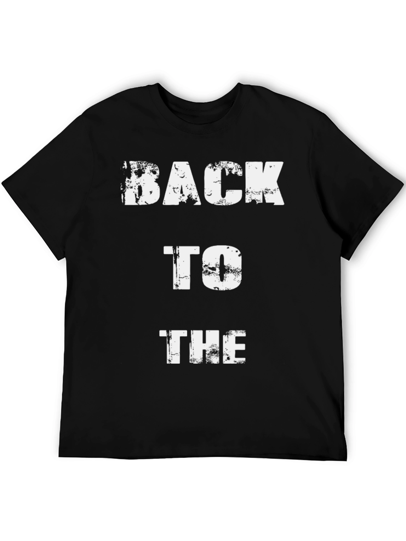 Back To The T-Shirt - Cool Graphic Tee