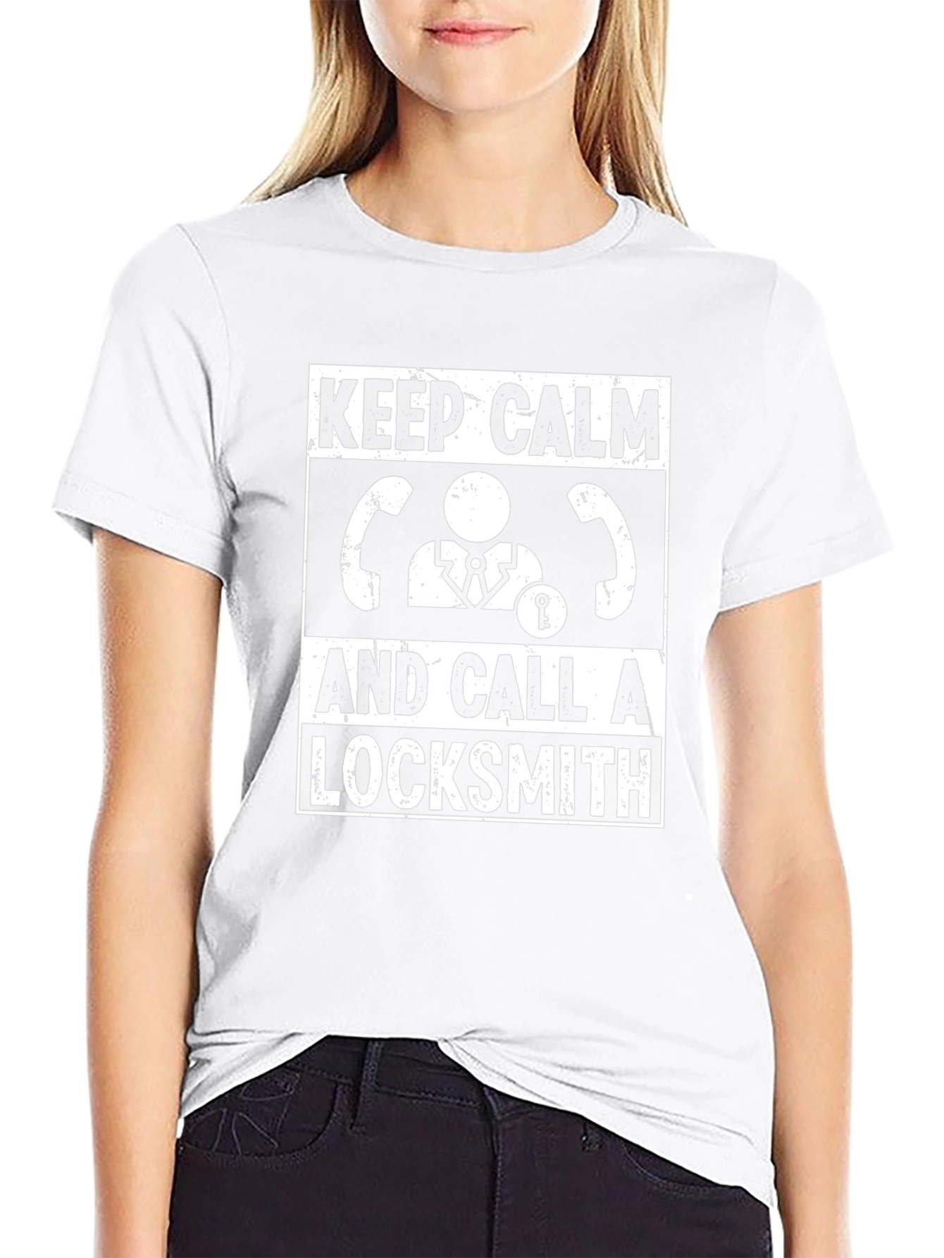 Keep Calm Locksmith T-Shirt - Funny Gift