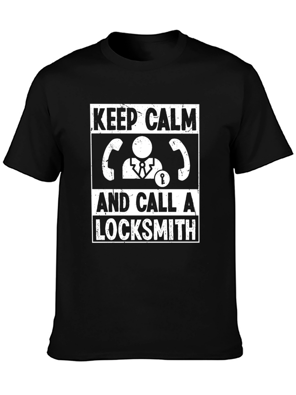 Keep Calm Locksmith T-Shirt - Funny Gift