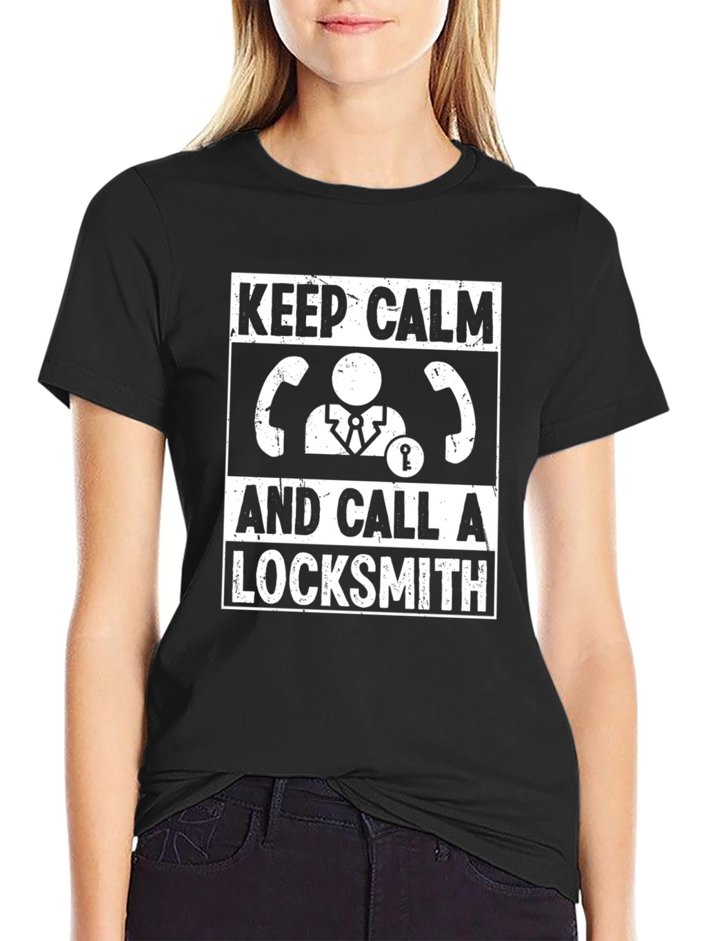 Keep Calm Locksmith T-Shirt - Funny Gift