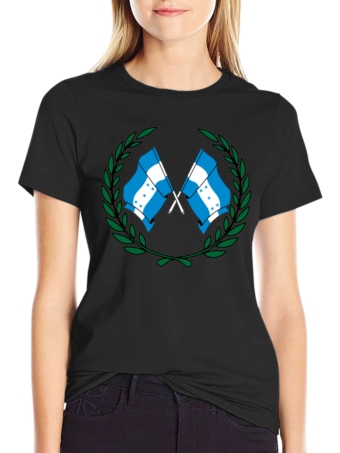 Honduras Flag Graphic T-Shirt