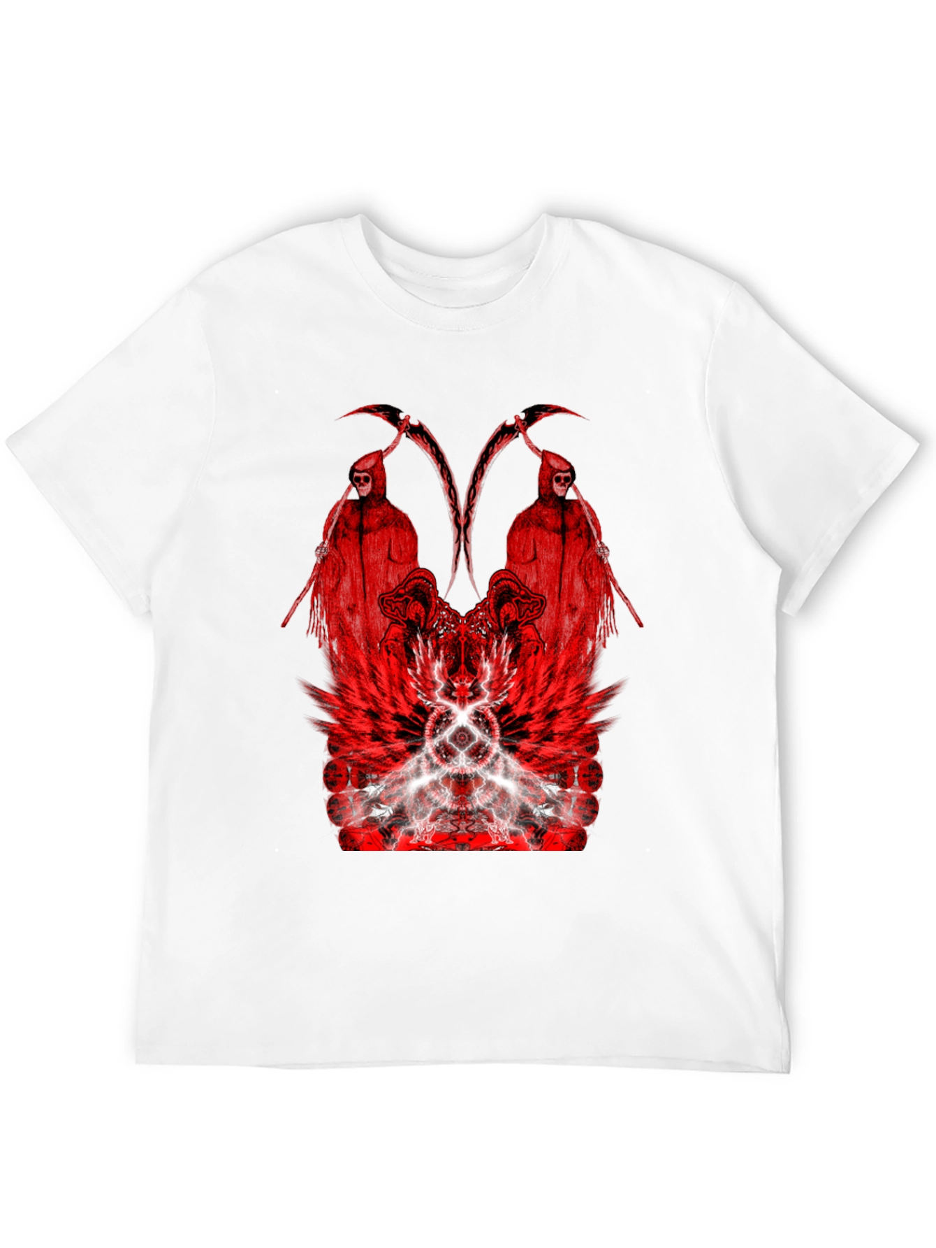 Grim Reaper Graphic Black T-Shirt