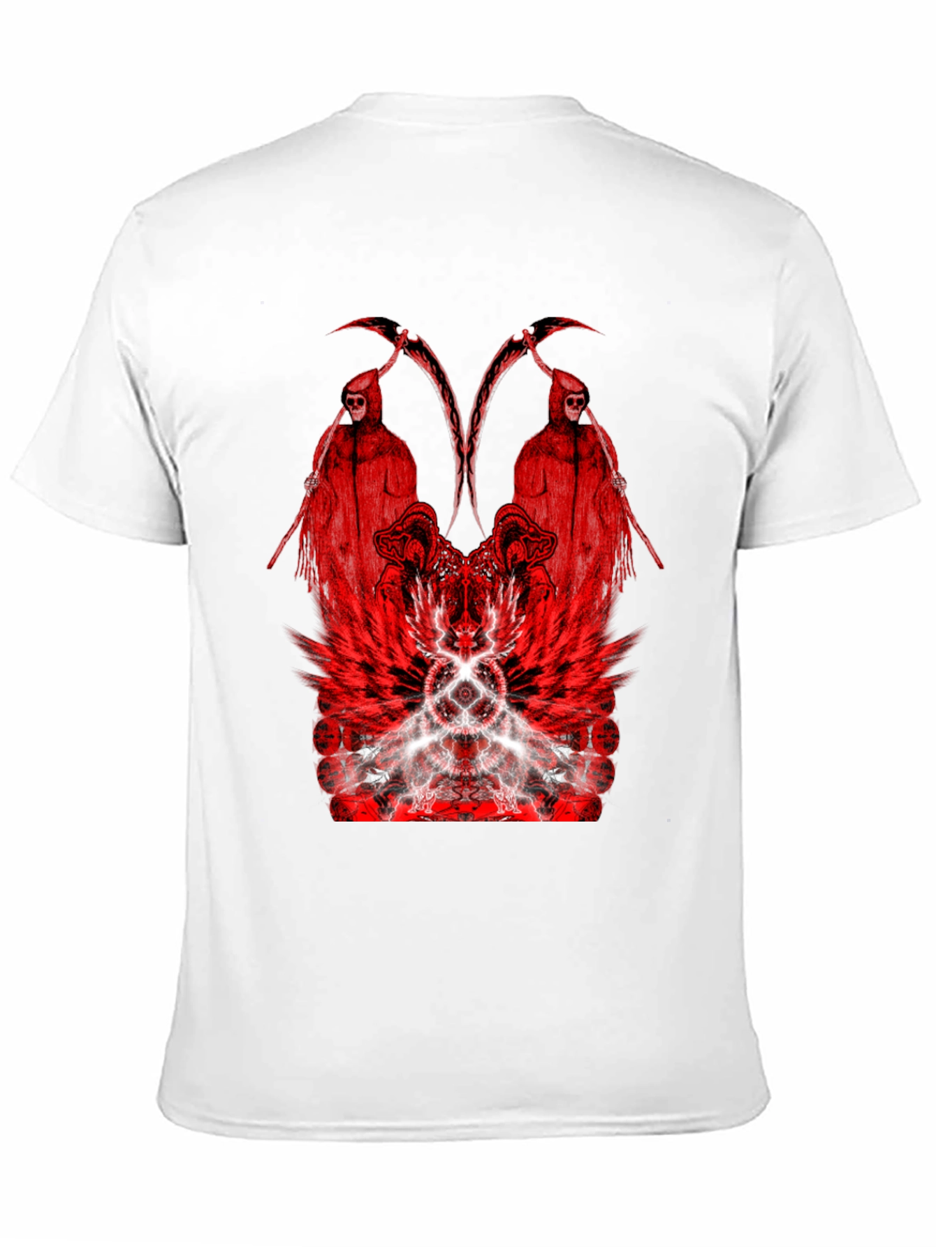 Grim Reaper Graphic Black T-Shirt