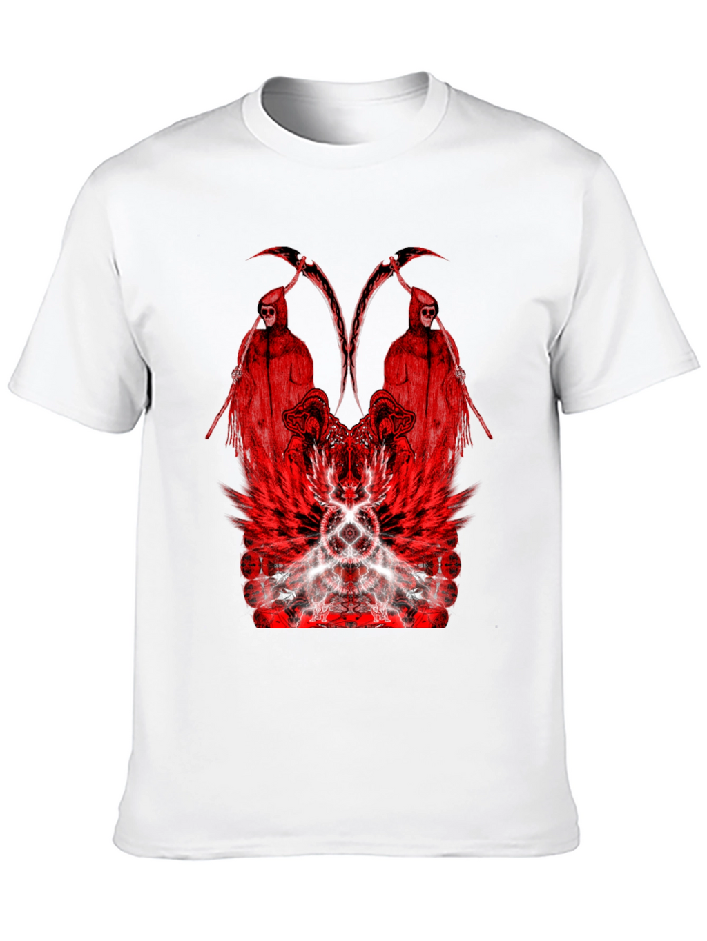 Grim Reaper Graphic Black T-Shirt