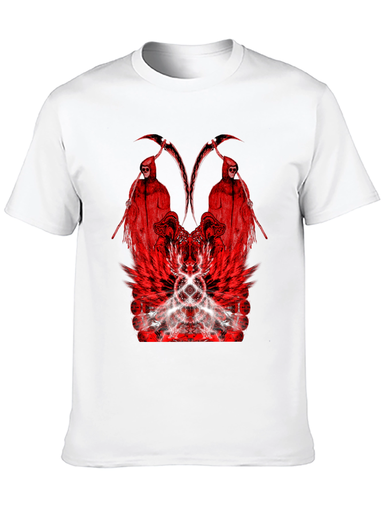 Grim Reaper Graphic Black T-Shirt