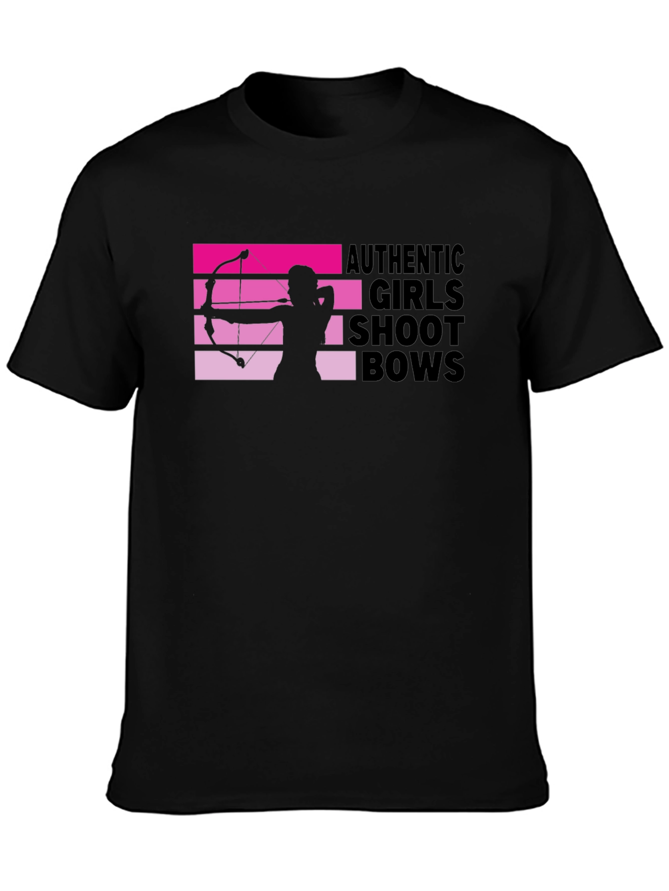 Girls Shoot Bows T-Shirt - Archery Design