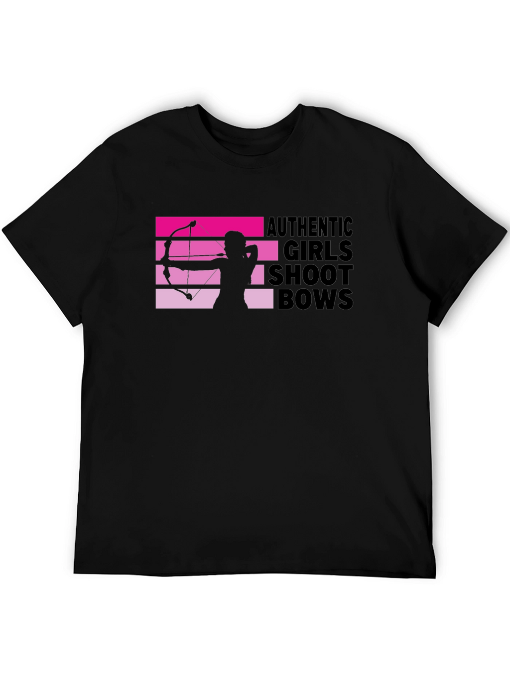 Girls Shoot Bows T-Shirt - Archery Design