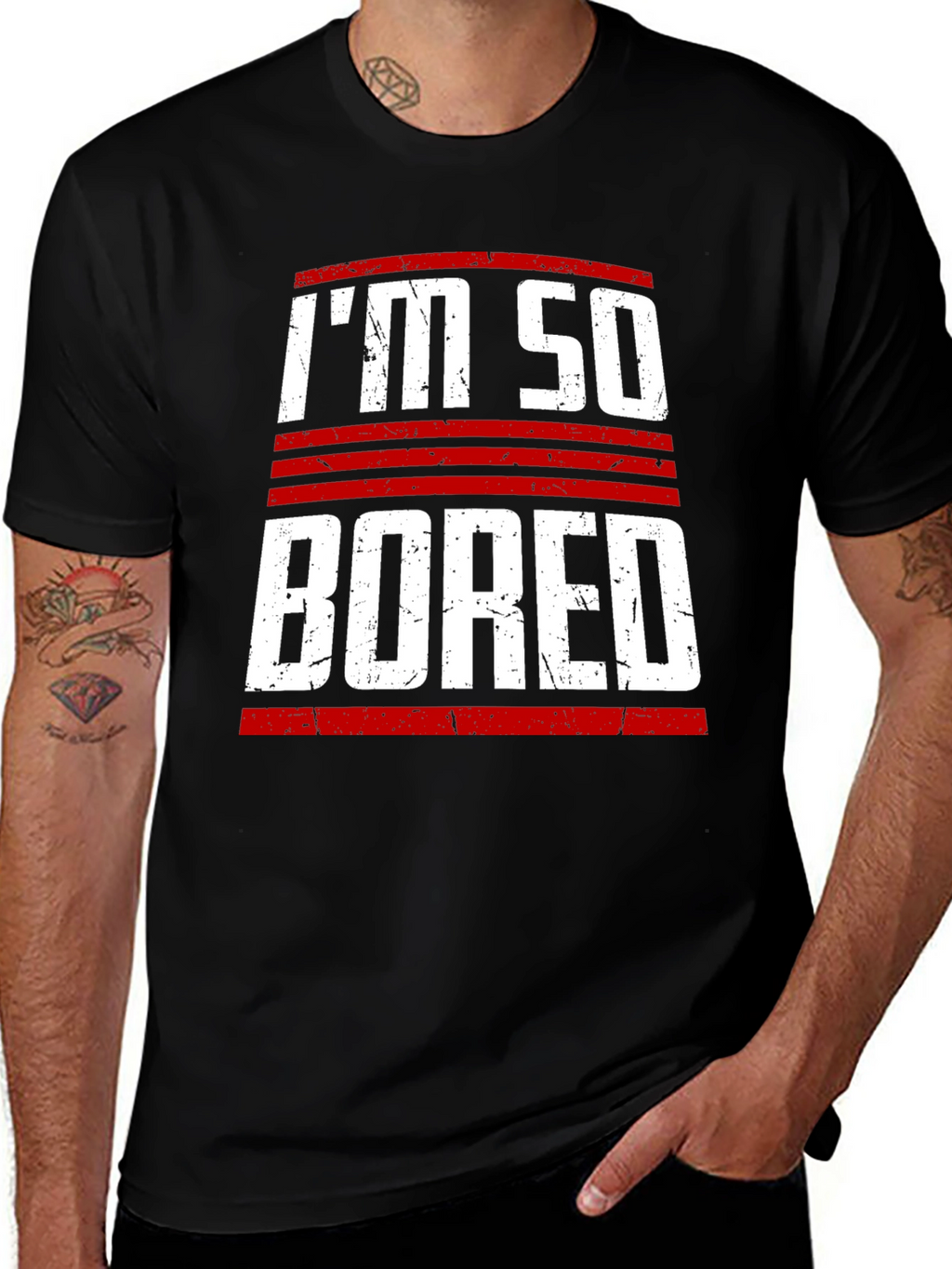 Im So Bored Graphic T-Shirt