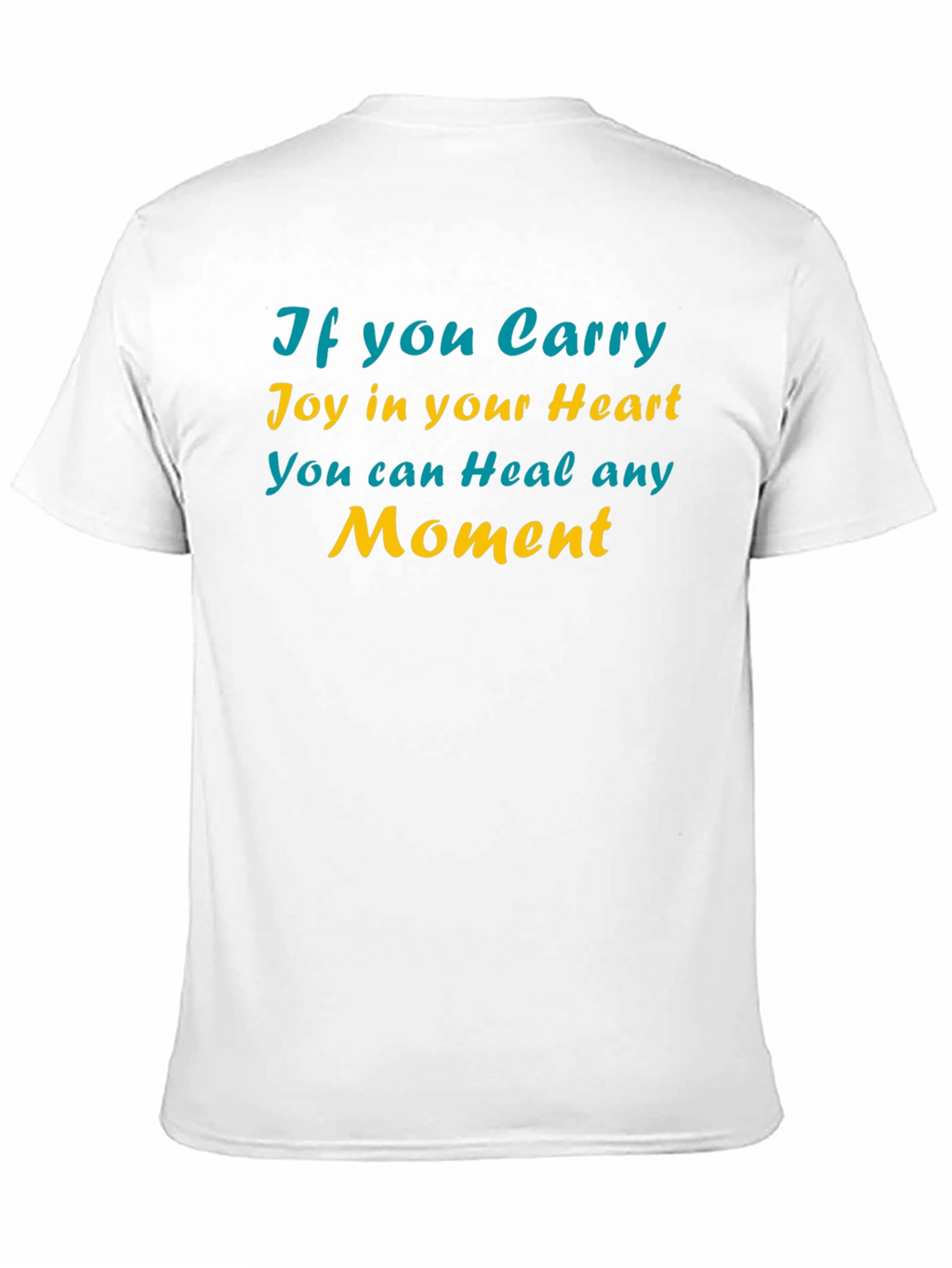 Joyful Heart Healing Moment Black T-Shirt