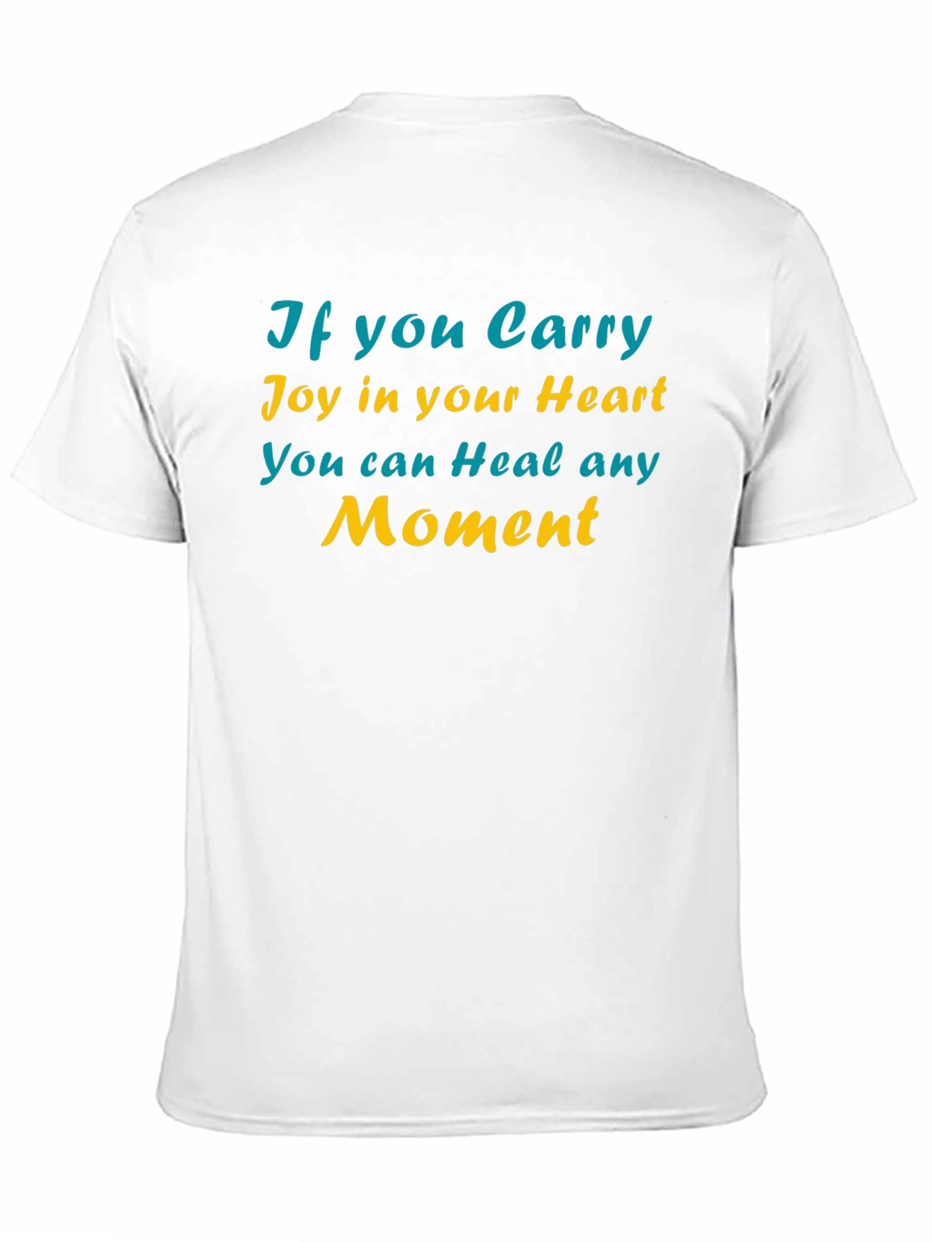 Joyful Heart Healing Moment Black T-Shirt