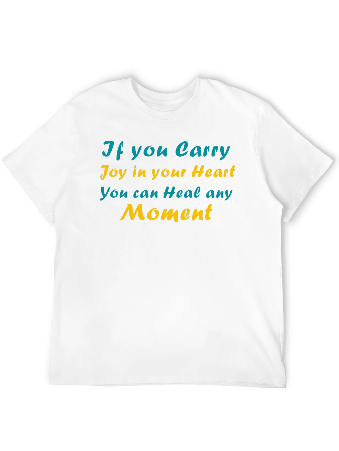 Joyful Heart Healing Moment Black T-Shirt