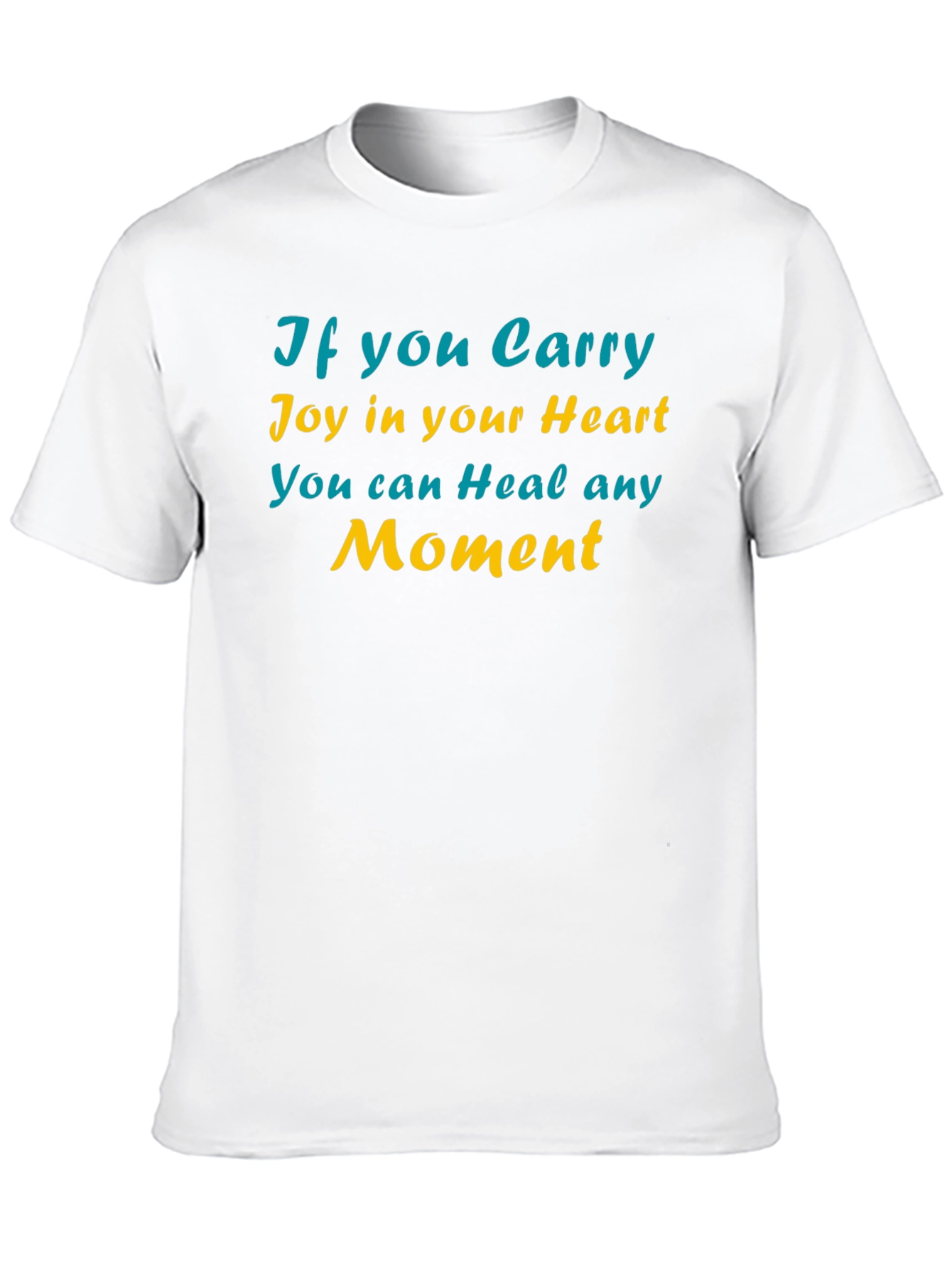 Joyful Heart Healing Moment Black T-Shirt