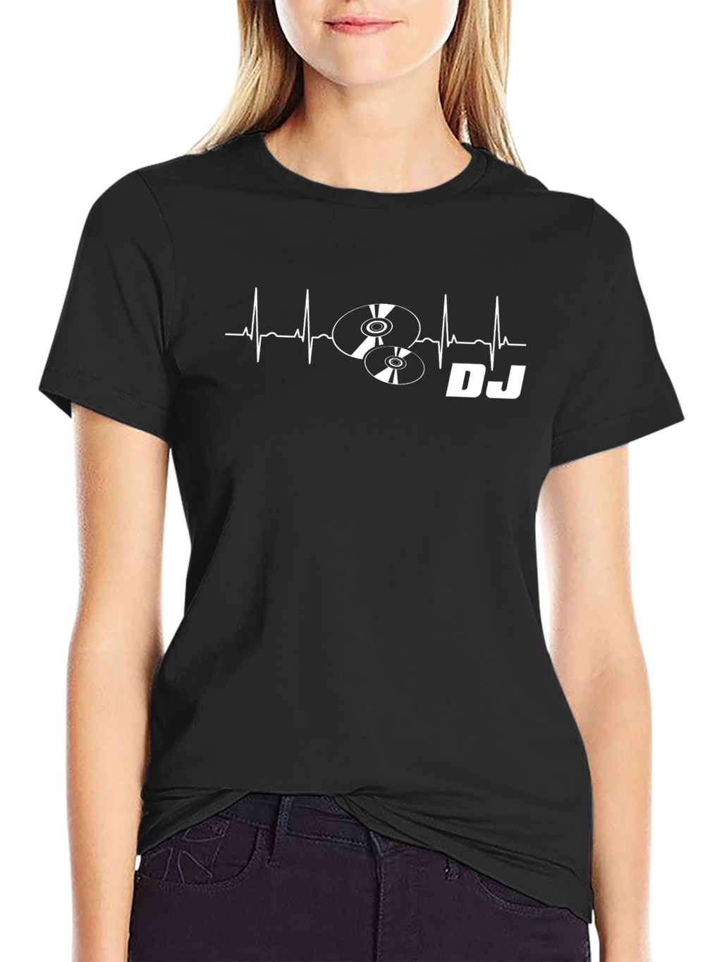 DJ Heartbeat T-Shirt - Music Lover Gift