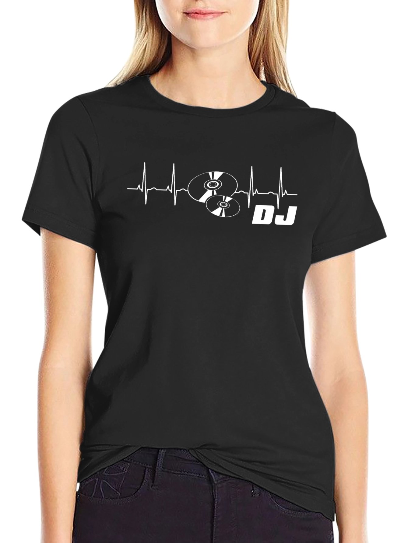 DJ Heartbeat T-Shirt - Music Lover Gift