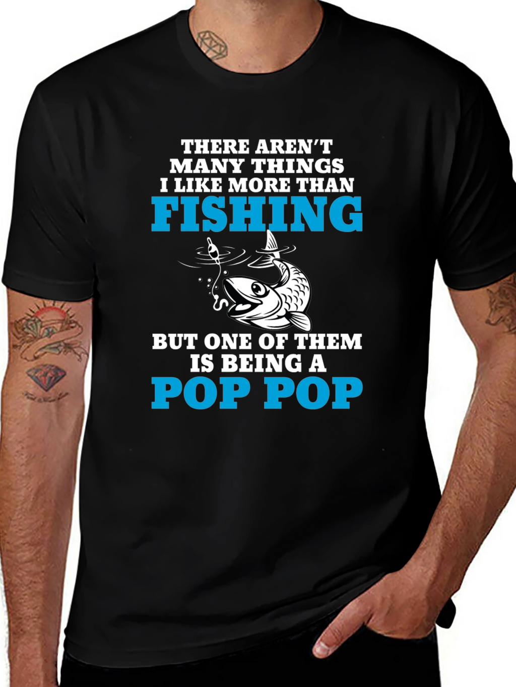 Fishing Pop Pop T-Shirt