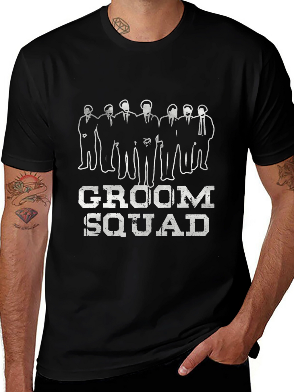 Groom Squad Graphic T-Shirt