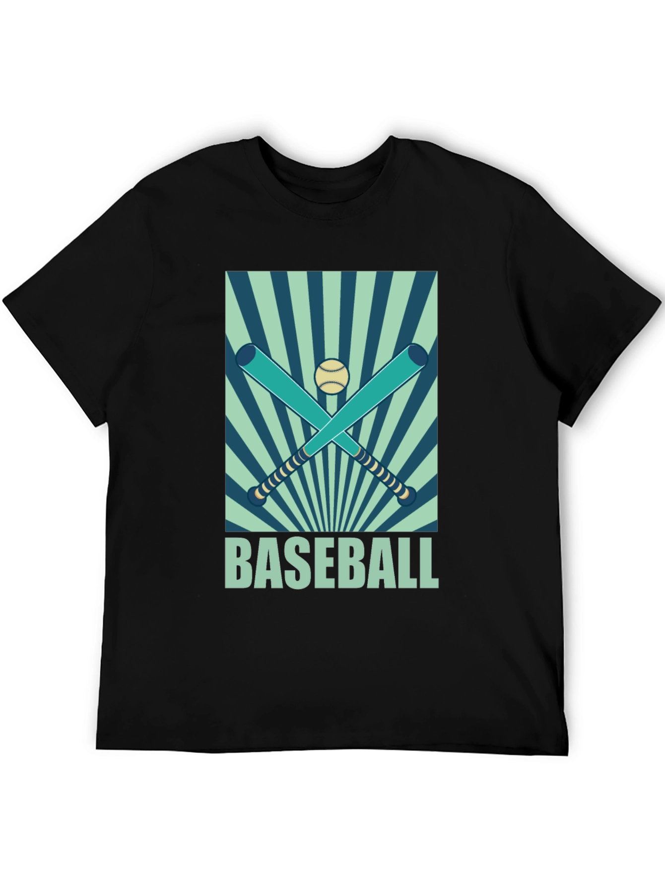 Baseball Graphic Tee - Vintage Style