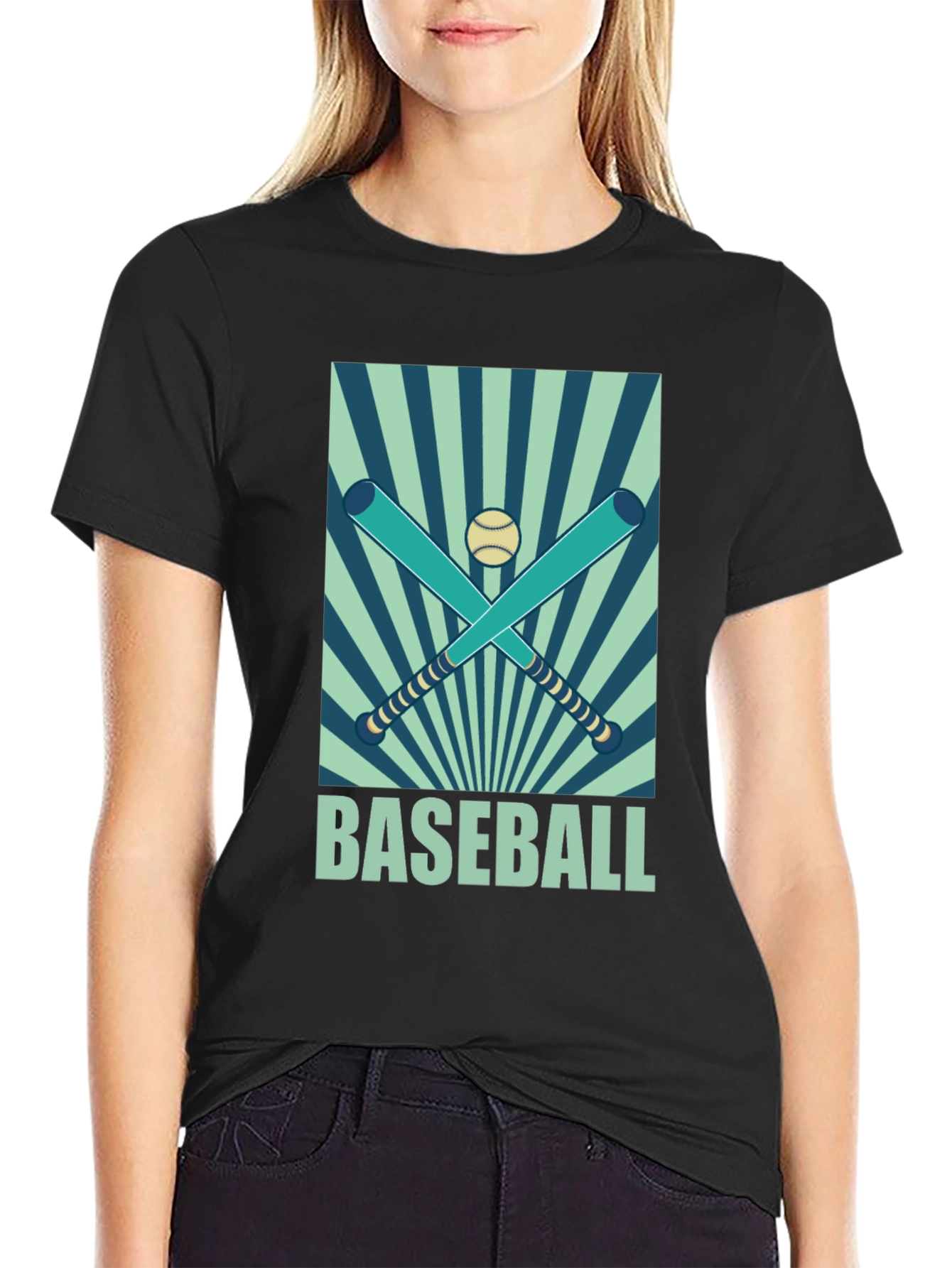 Baseball Graphic Tee - Vintage Style