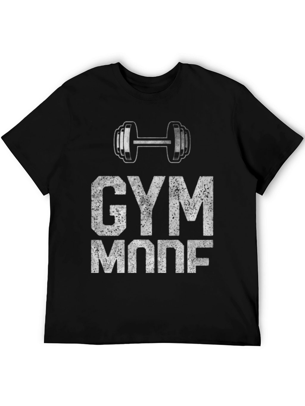 Gym Mode Graphic Tee - Black