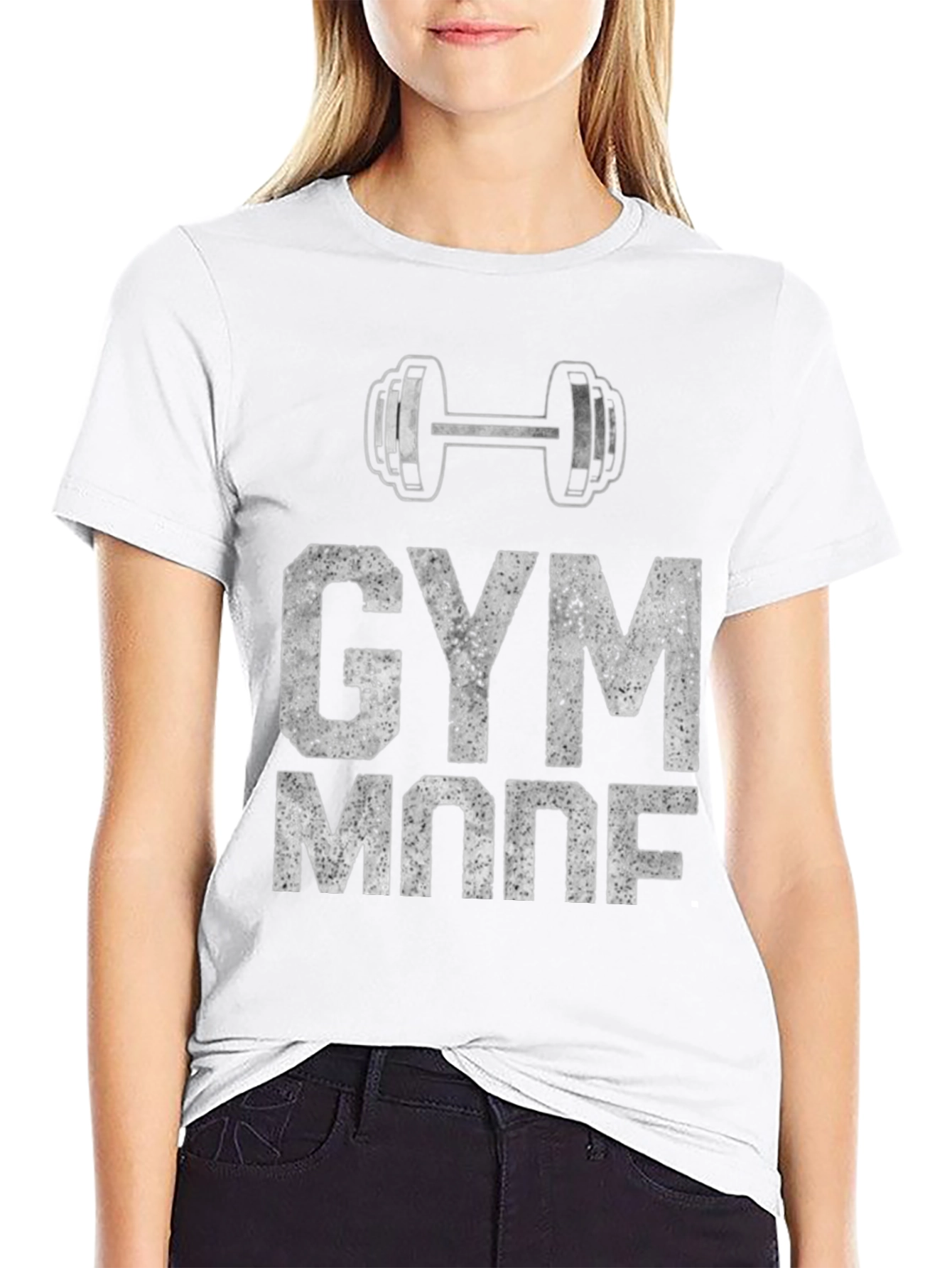 Gym Mode Graphic Tee - Black