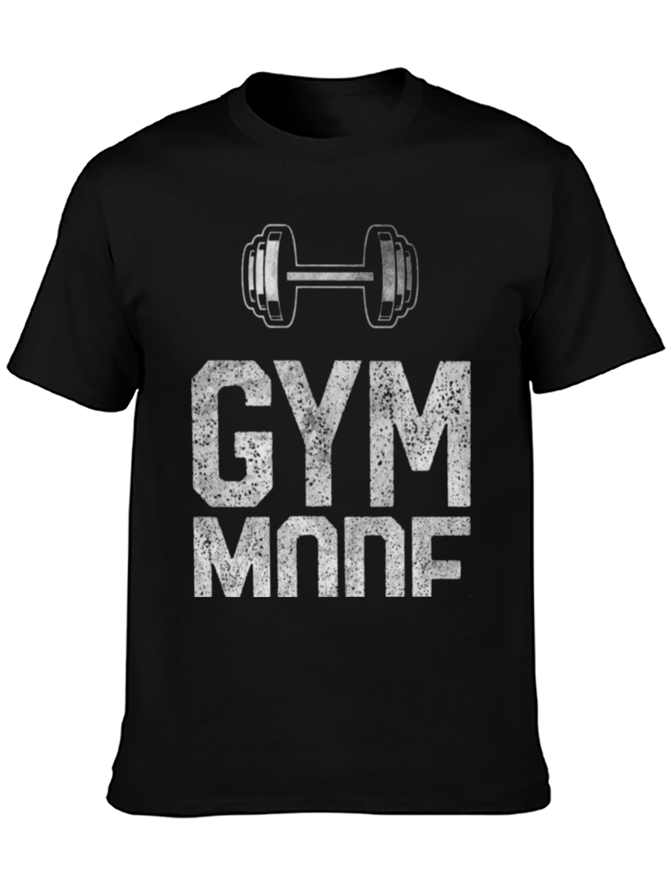Gym Mode Graphic Tee - Black