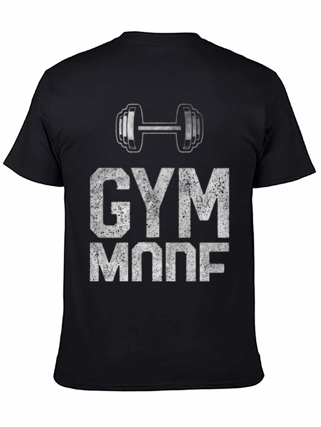 Gym Mode Graphic Tee - Black