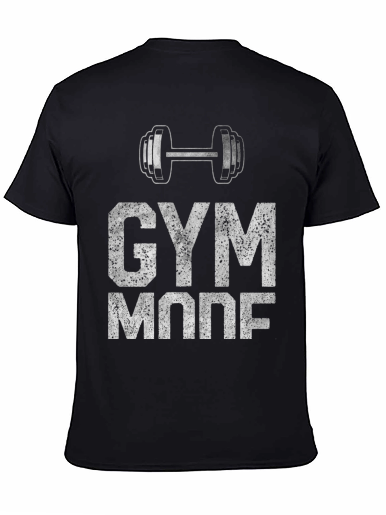 Gym Mode Graphic Tee - Black