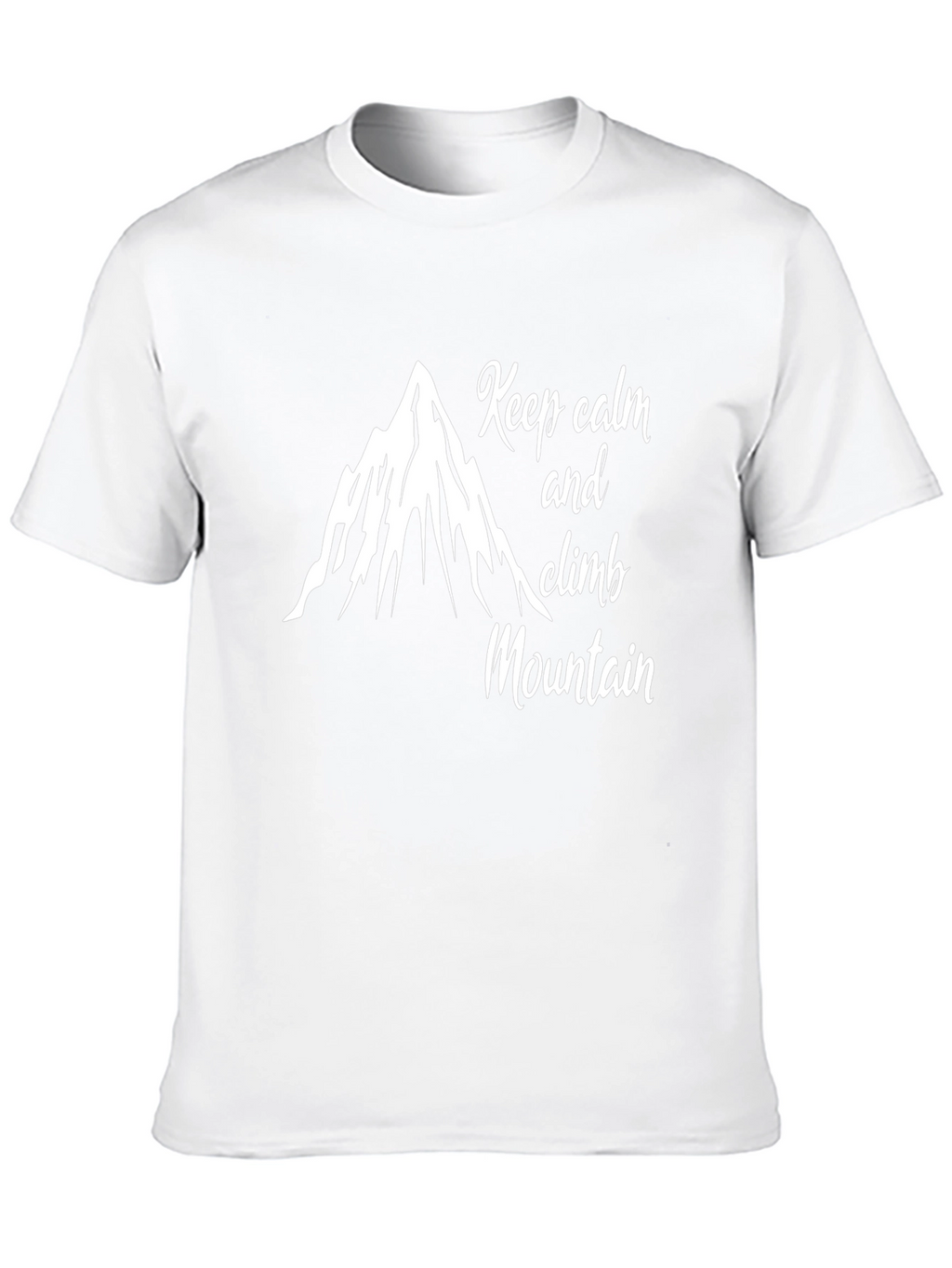 Keep Calm and Climb Mountain Graphic T-Shirt