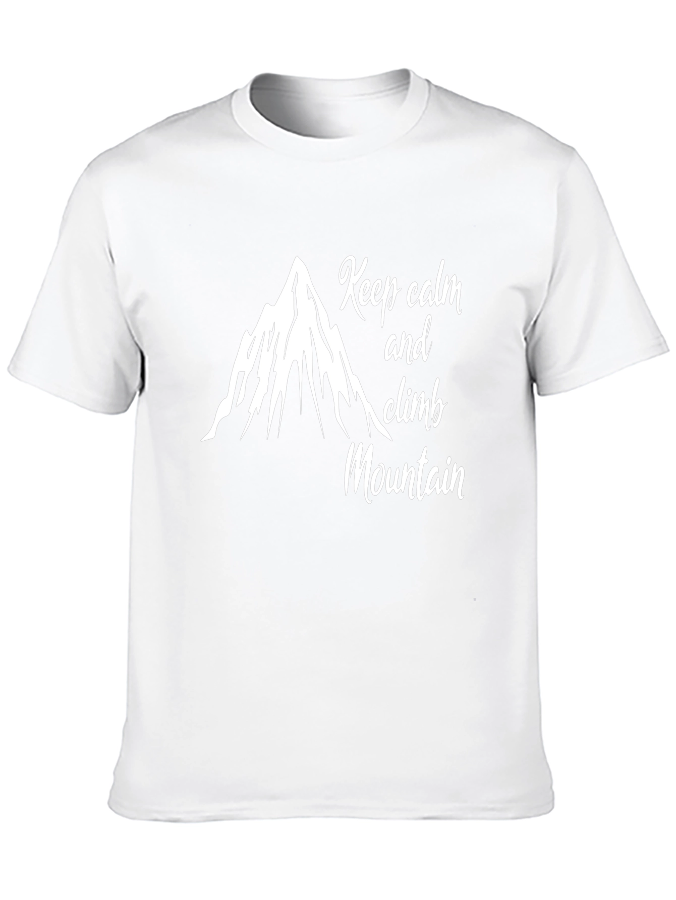 Keep Calm and Climb Mountain Graphic T-Shirt