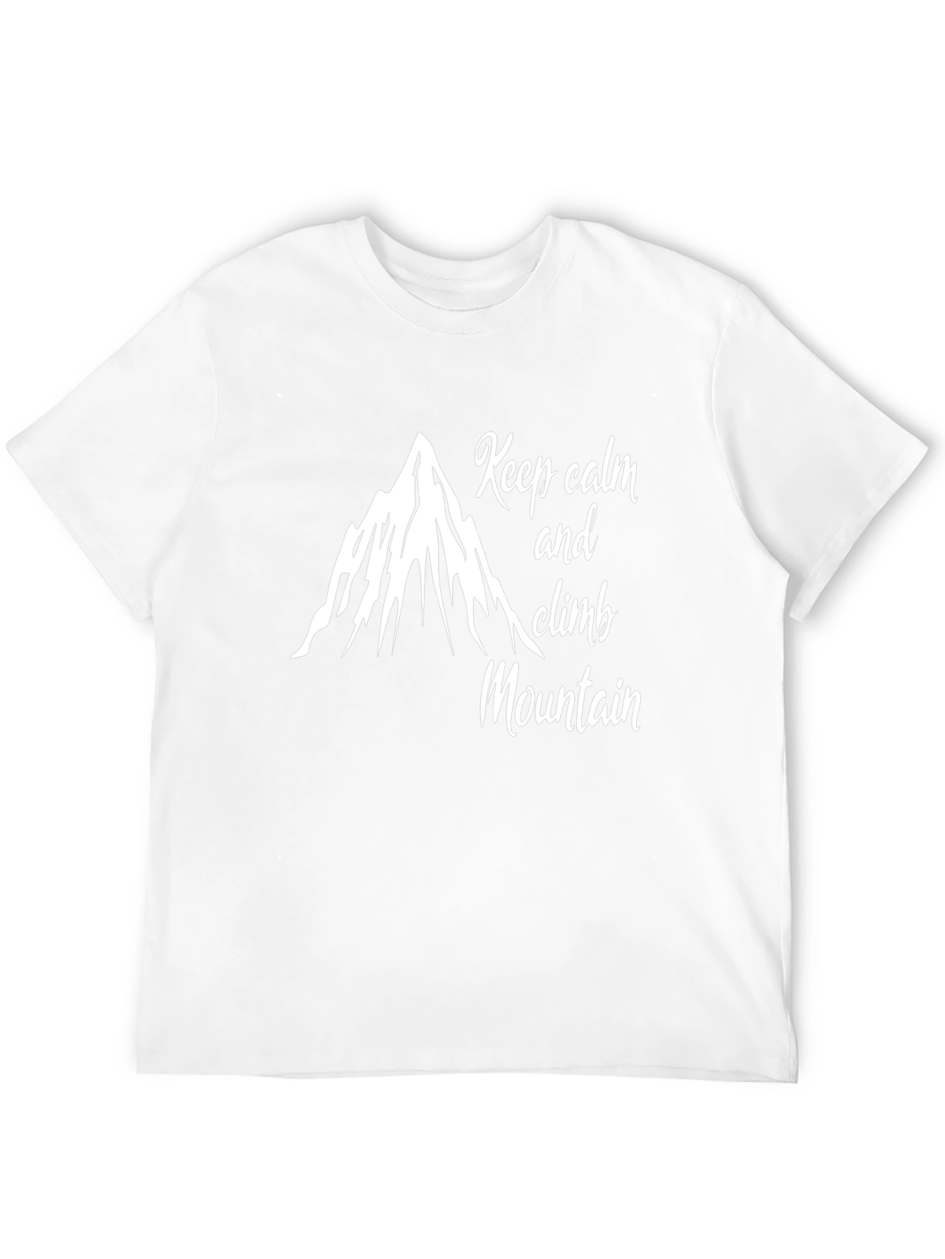 Keep Calm and Climb Mountain Graphic T-Shirt