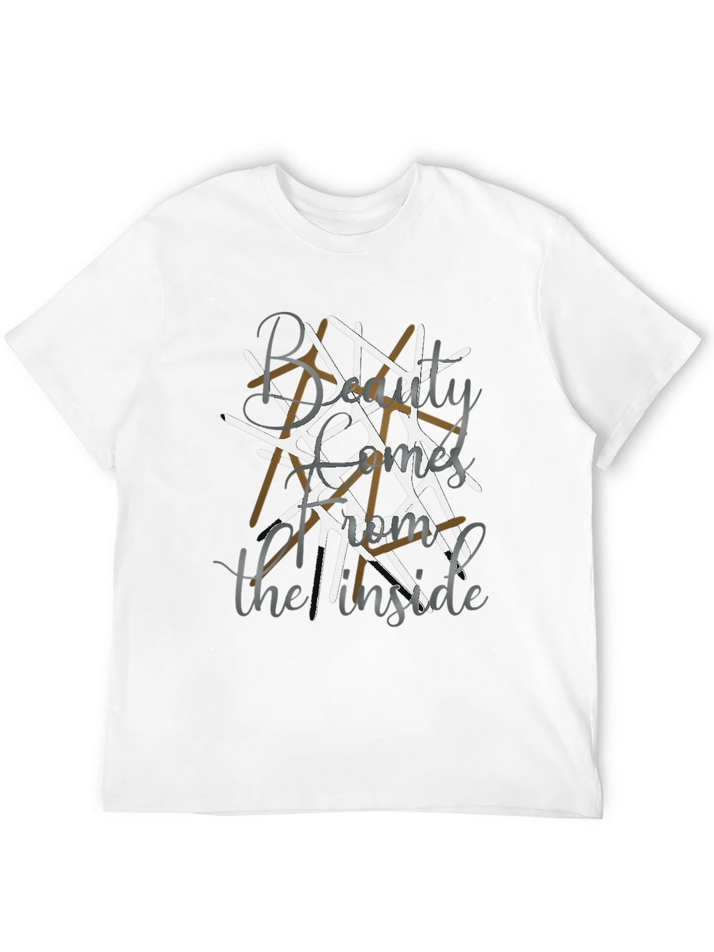 Beauty Comes from the Inside Black Tee