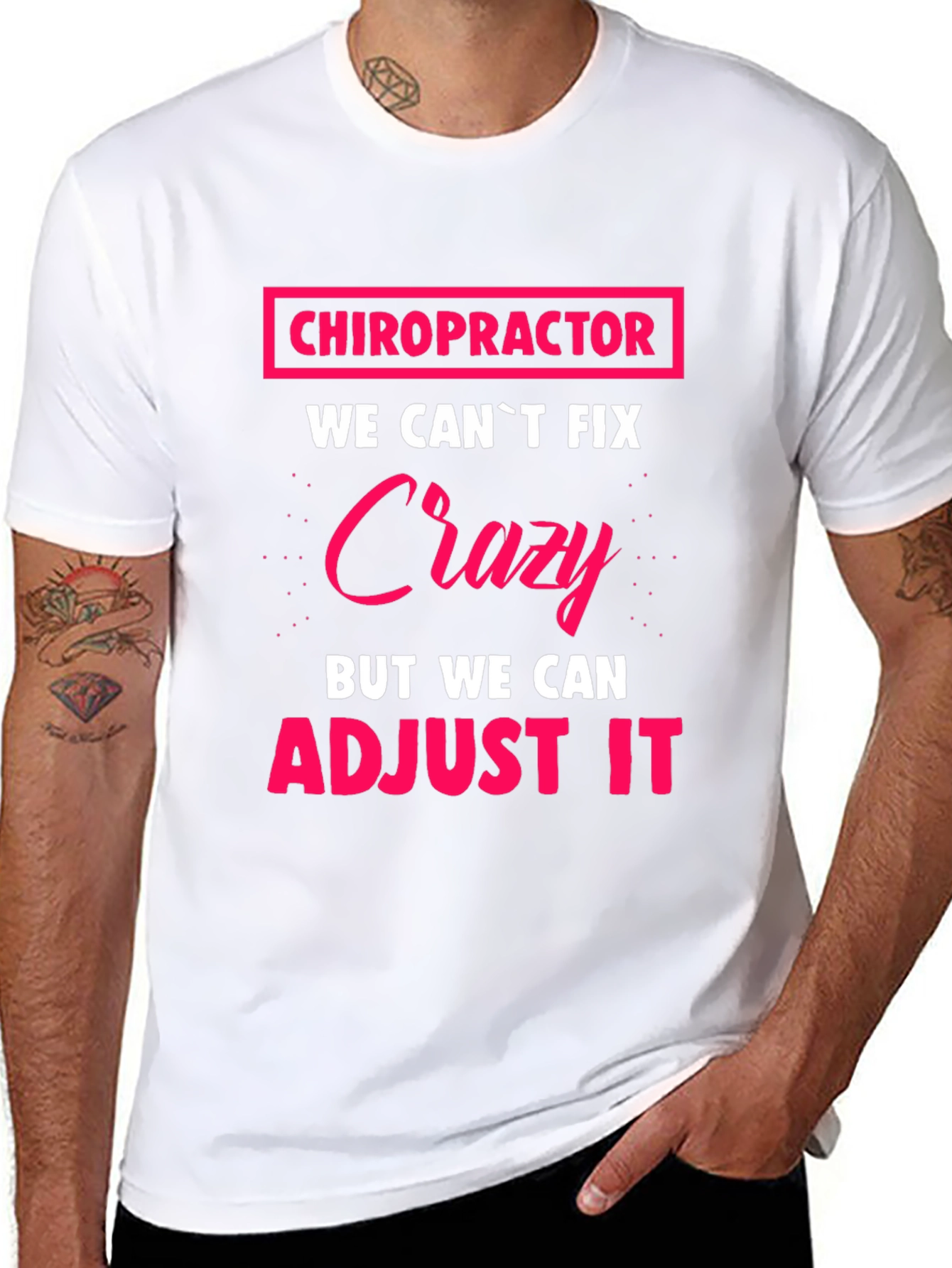 Chiropractor Crazy Adjustment Funny T-Shirt